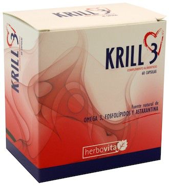 Herbovita Krill 3 60 perlas