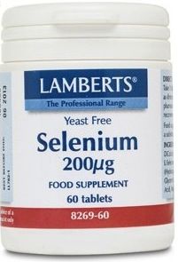 Lamberts Selenio 200 µg 60 comprimidos