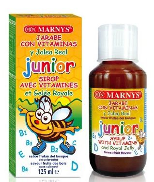 Marnys Jarabe Junior Multivitamina con Jalea 125ml Marnys Jarabe Junior Multivitamina con Jalea 125ml
