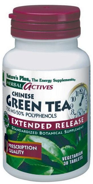 Nature's Plus Té Verde Chino 30 comprimidos